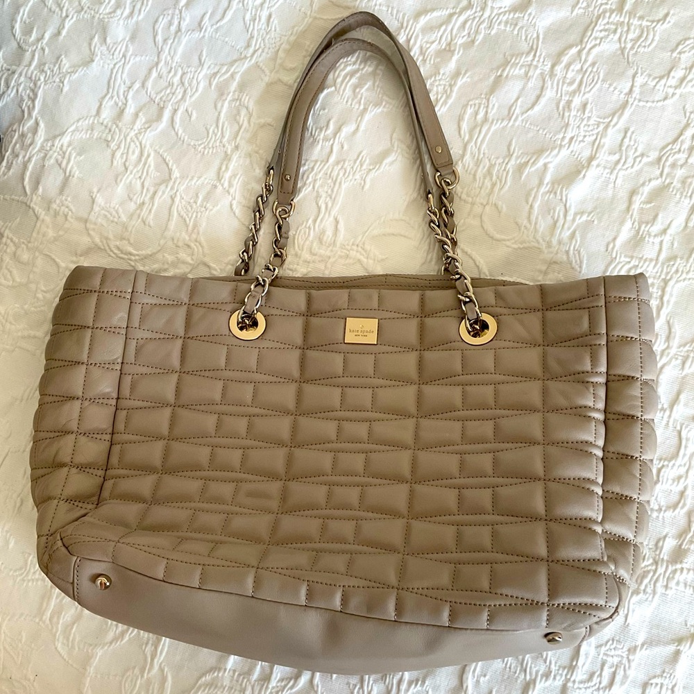 Kate Spade quilted leather shoulder bag